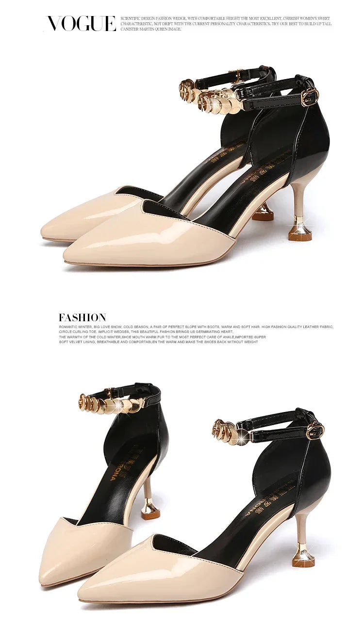 👑 ROYAL STILETTO BOUCLE — ESCARPINS BOUT POINTU
