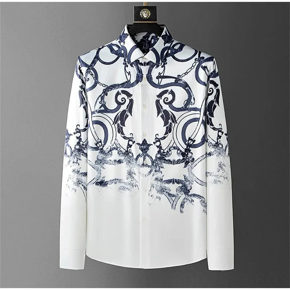👑 KING CHEMISE IMPRIMÉE — URBAN SIGNATURE RUNWAY EDITION