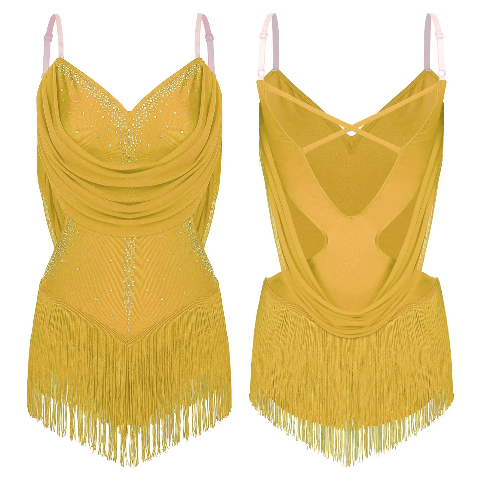 👑 QUEEN FRINGE — BODY DANSE FRANGES DRAPÉ COCKTAIL