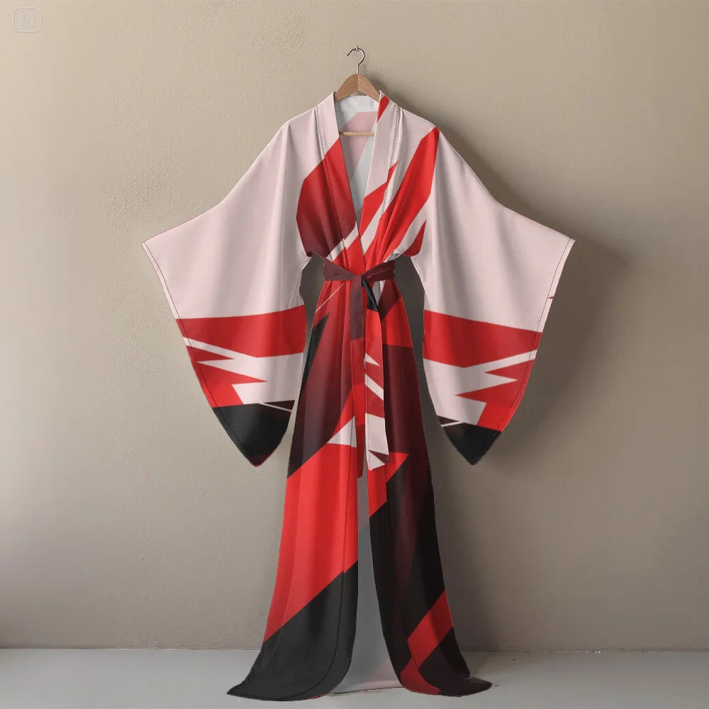 👑 Queen Kimono Boho – Robe Vacances Luxe