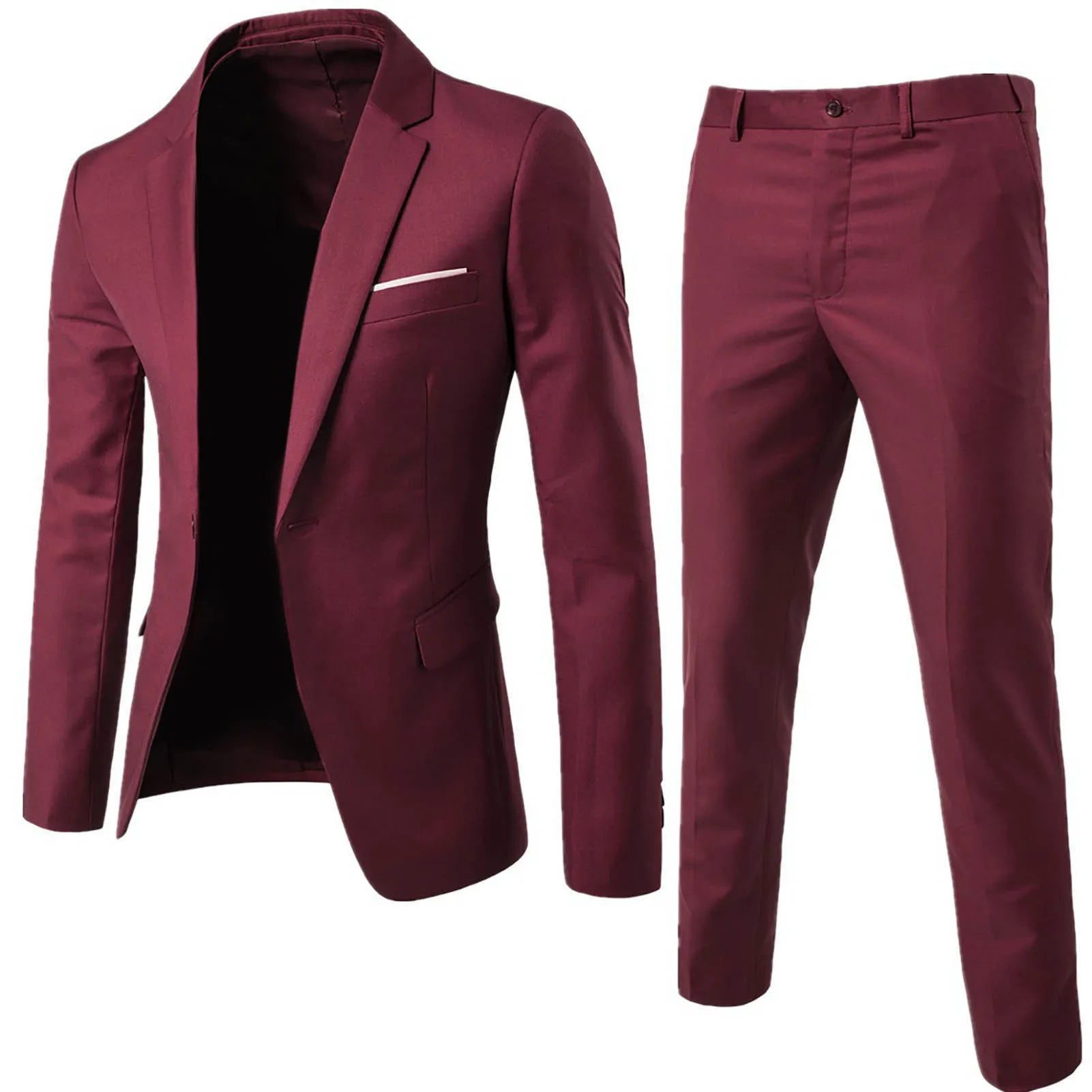 👑 KING SLIM SUIT — COSTUME 2 PIÈCES HOMME SLIM BUSINESS