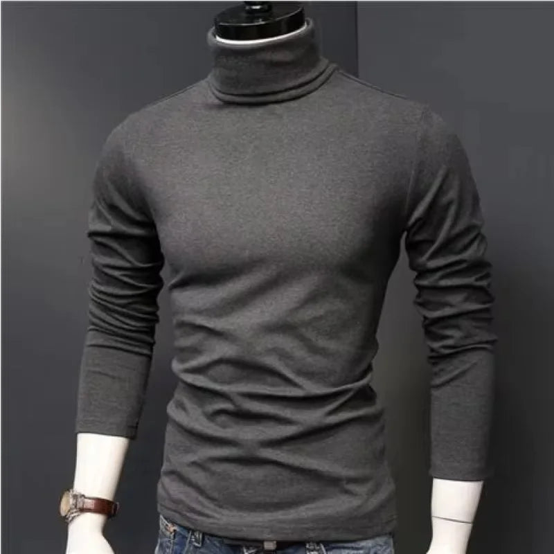 👑 KING TURTLENECK — COL ROULÉ SLIM FIT SIGNATURE