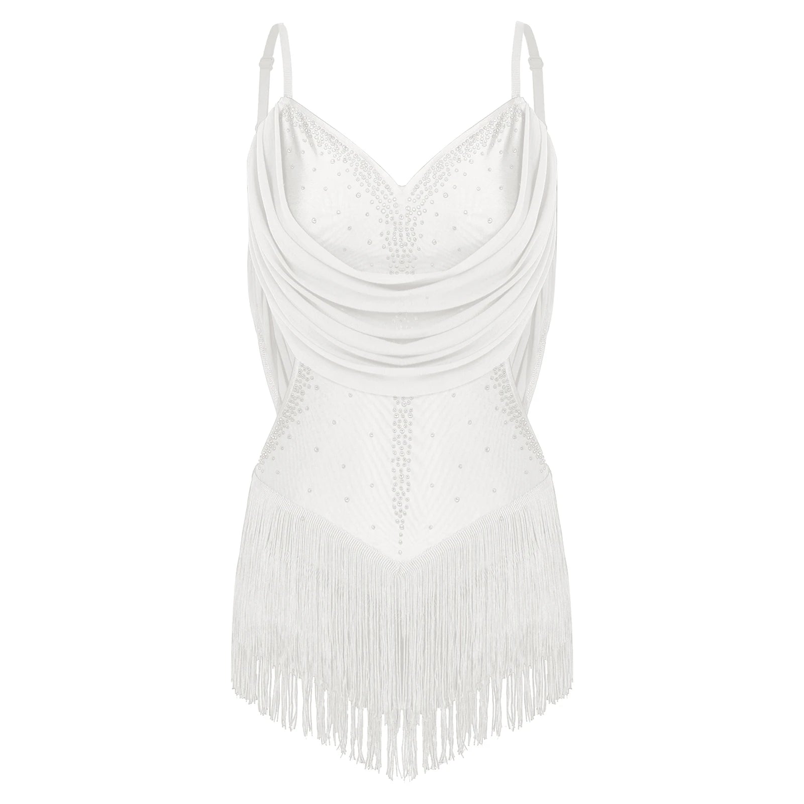 👑 QUEEN FRINGE — BODY DANSE FRANGES DRAPÉ COCKTAIL
