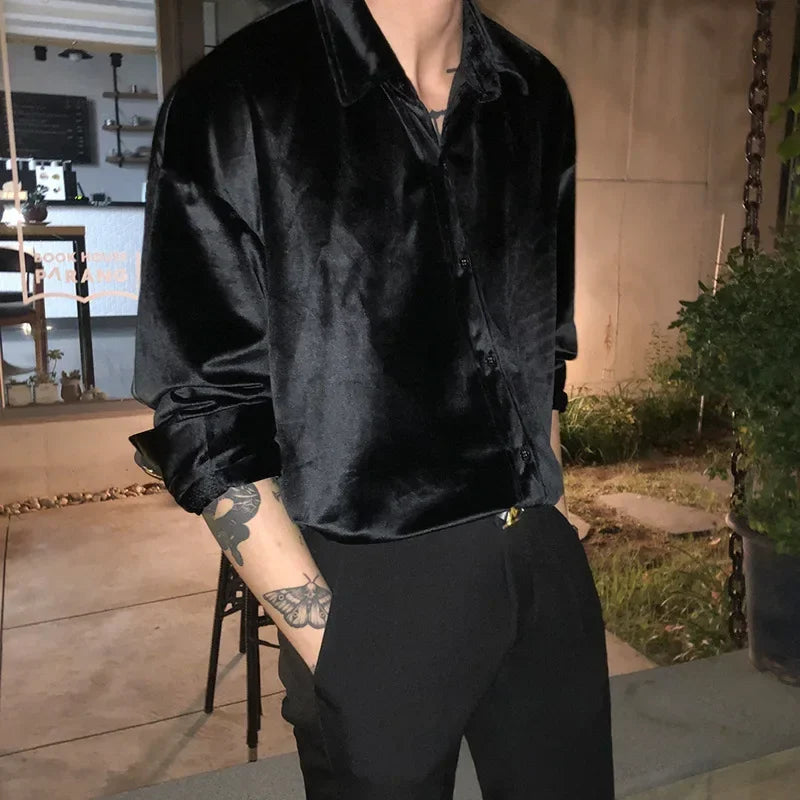 👑 KING CHEMISE CASUAL LUXE — MANCHES LONGUES RUNWAY EDITION