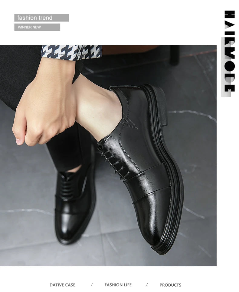 👑 King Cuir Quotidien – Derby Business Confort