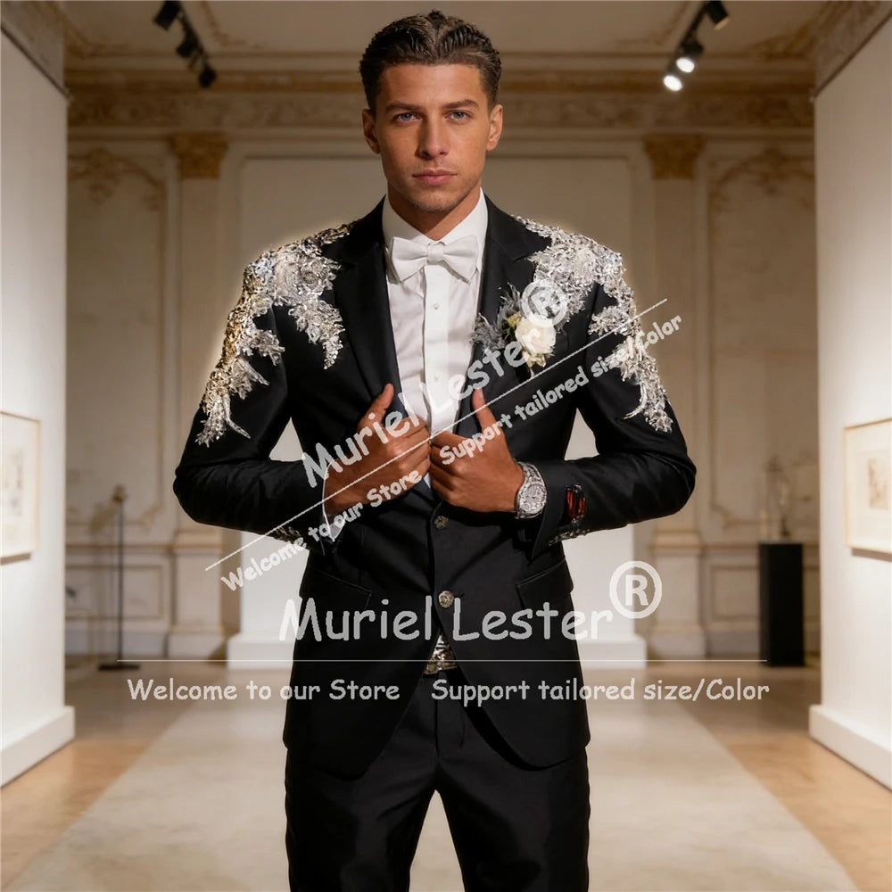 👑 KING PRESTIGE SUIT — COSTUME 2 PIÈCES HOMME SUR MESURE
