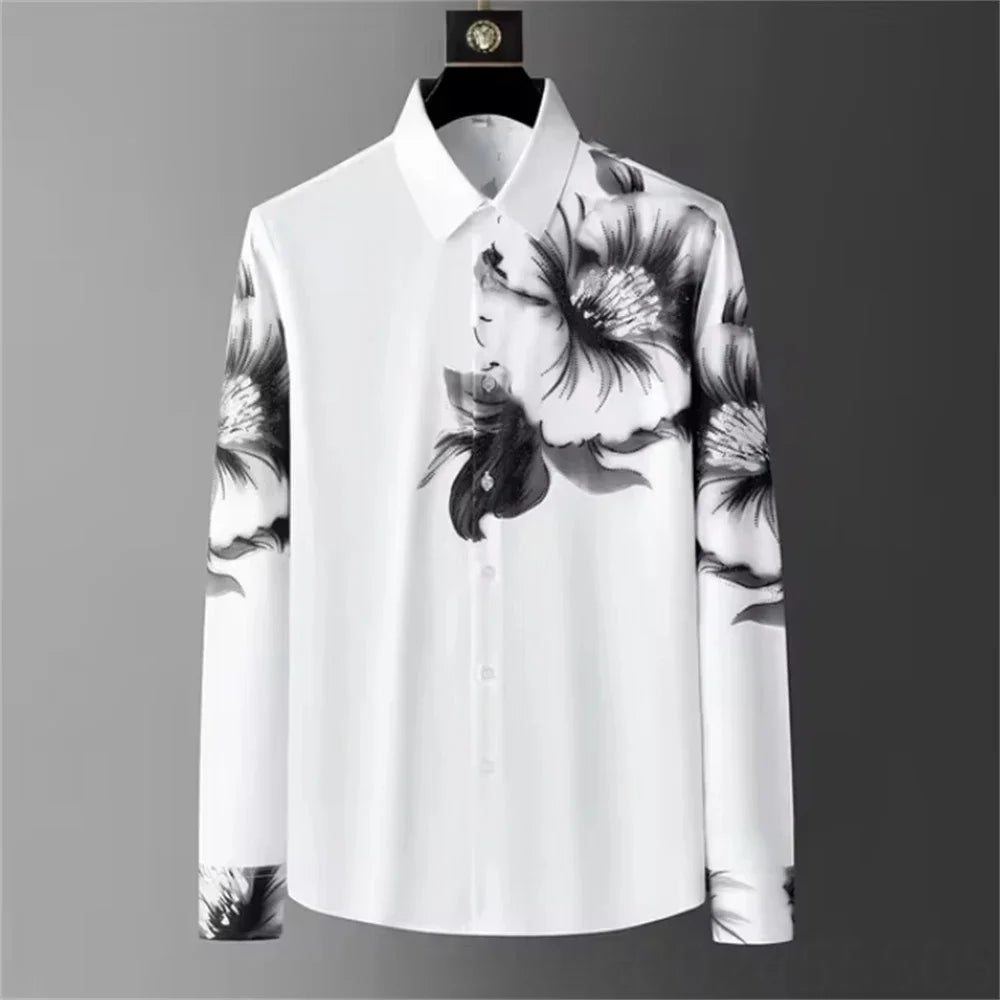 👑 KING CHEMISE IMPRIMÉE — URBAN SIGNATURE RUNWAY EDITION