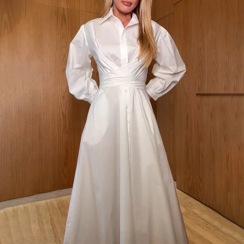 👑 Queen Robe Chemise – Éclat Soleil | Runway Edition