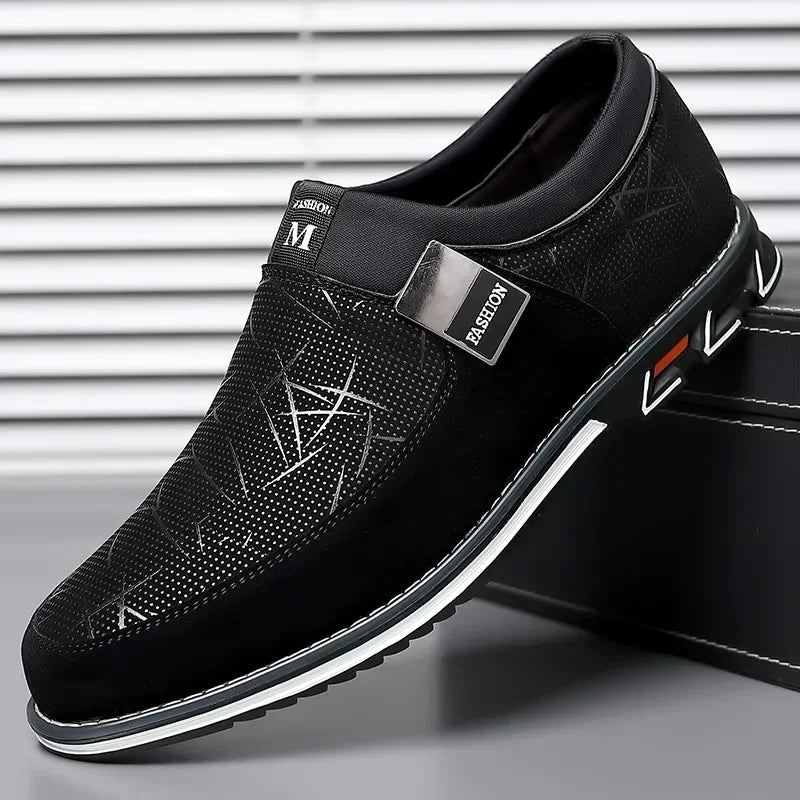 👑 King Slip-On Loafer – Mocassin Business Classique