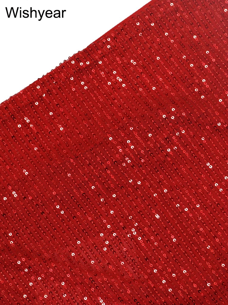 👑 QUEEN SEQUIN HALTER — ROBE LONGUE PAILLETTES DOS OUVERT GLAMOUR