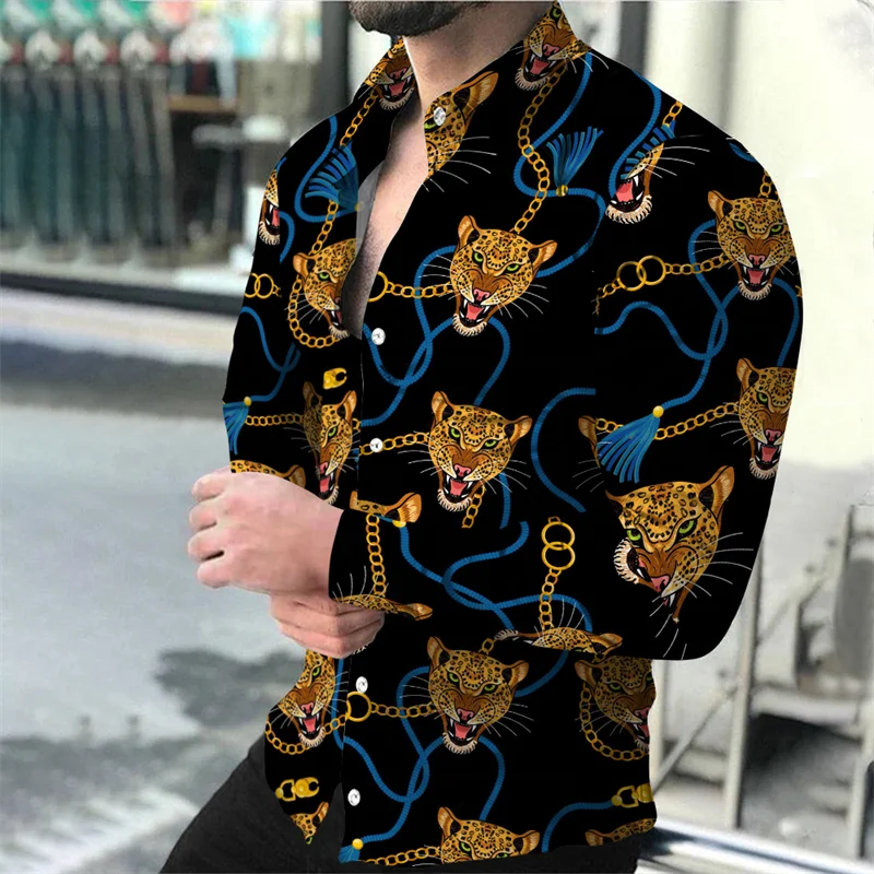 👑 King Chemise Paisley Or – Soie & Prestige