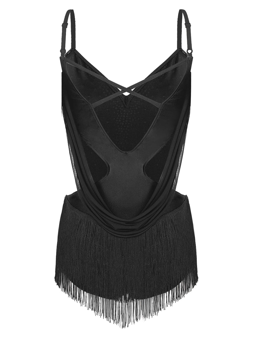 👑 QUEEN FRINGE — BODY DANSE FRANGES DRAPÉ COCKTAIL