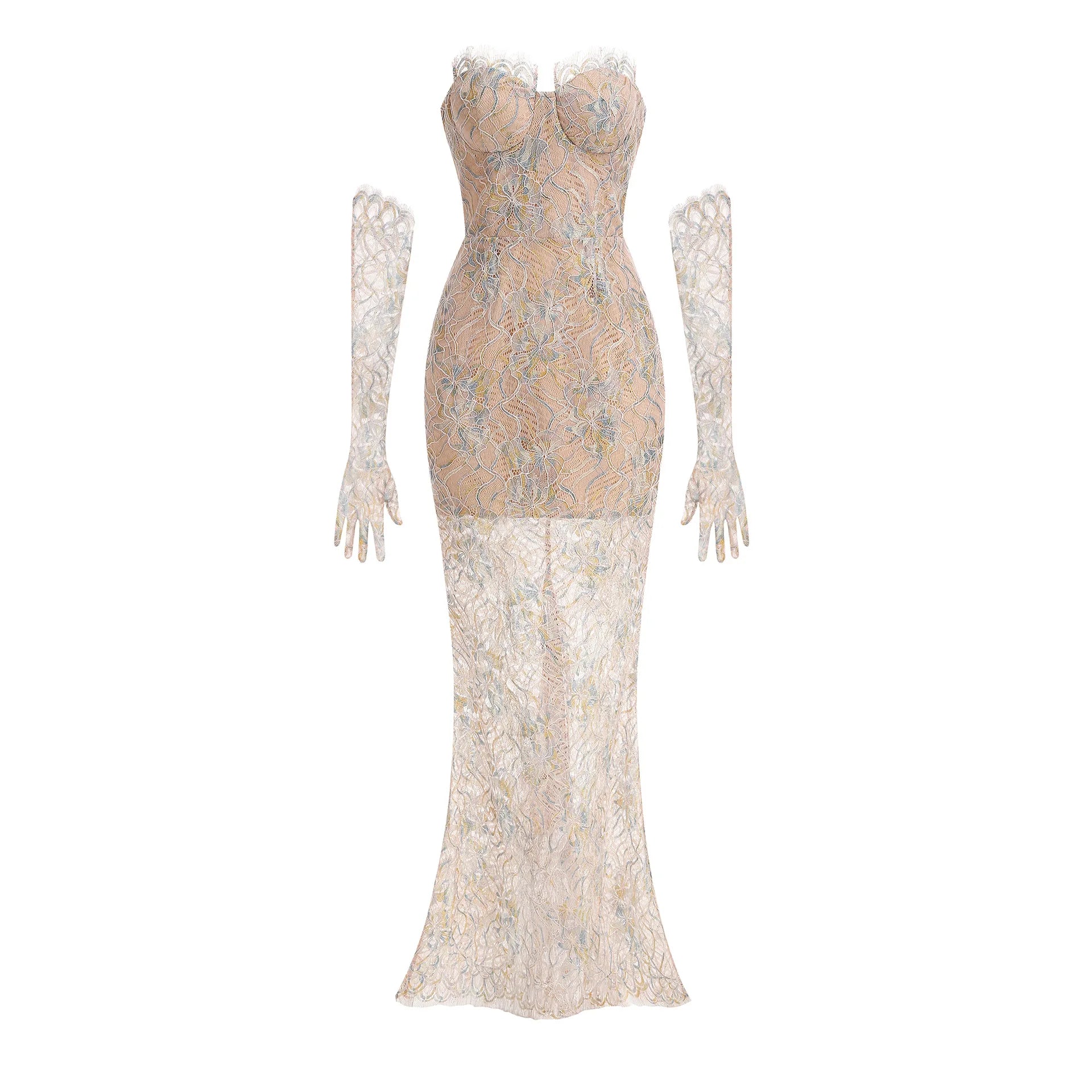 👑 QUEEN DENTELLE SIRÈNE — ROBE SIGNATURE