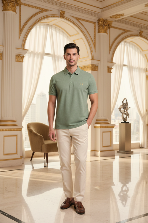 👑 KING POLO BRODÉ PREMIUM — BUSINESS CASUAL ÉTÉ RUNWAY EDITION