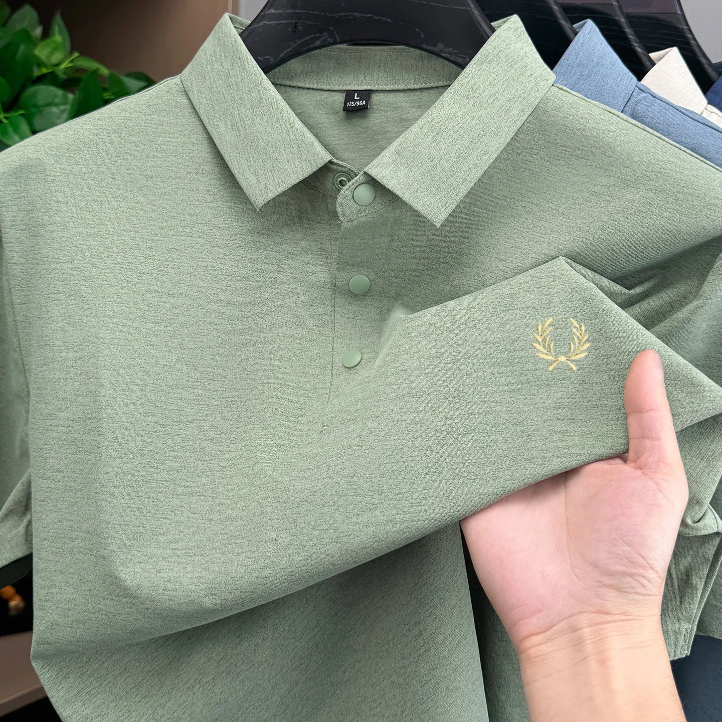 👑 KING POLO BRODÉ PREMIUM — BUSINESS CASUAL ÉTÉ RUNWAY EDITION