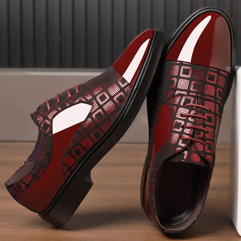 👑 Royal Business PU – Chaussure Costume Formelle