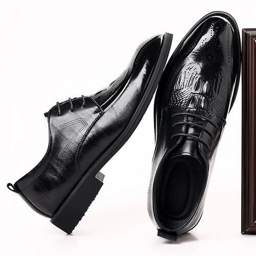 👑 King Derby Verni – Chaussure Banquet Prestige