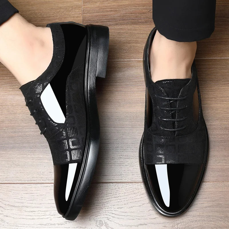 👑 Royal Business PU – Chaussure Costume Formelle