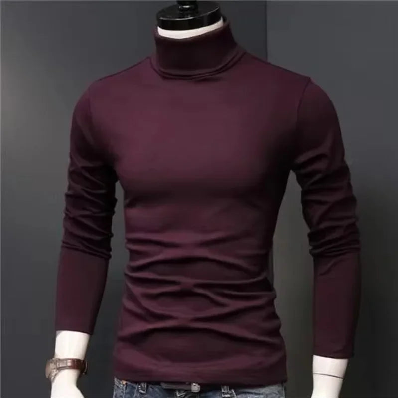 👑 KING TURTLENECK — COL ROULÉ SLIM FIT SIGNATURE