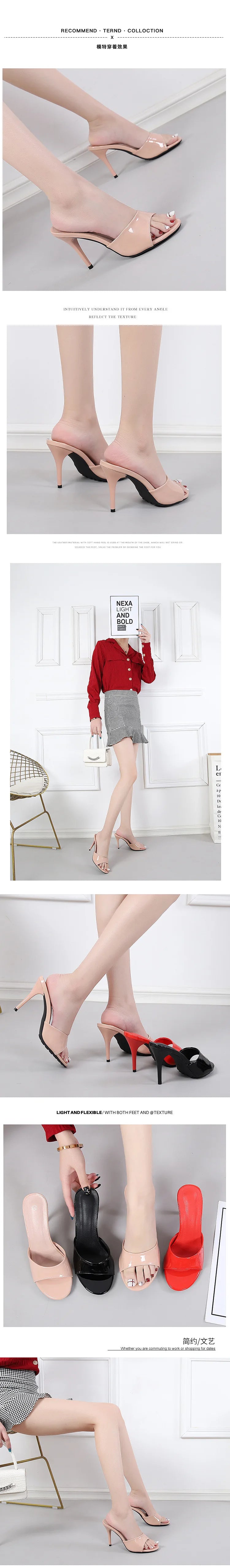 👑 ROYAL MULES — TALONS FINS LACQUÉES