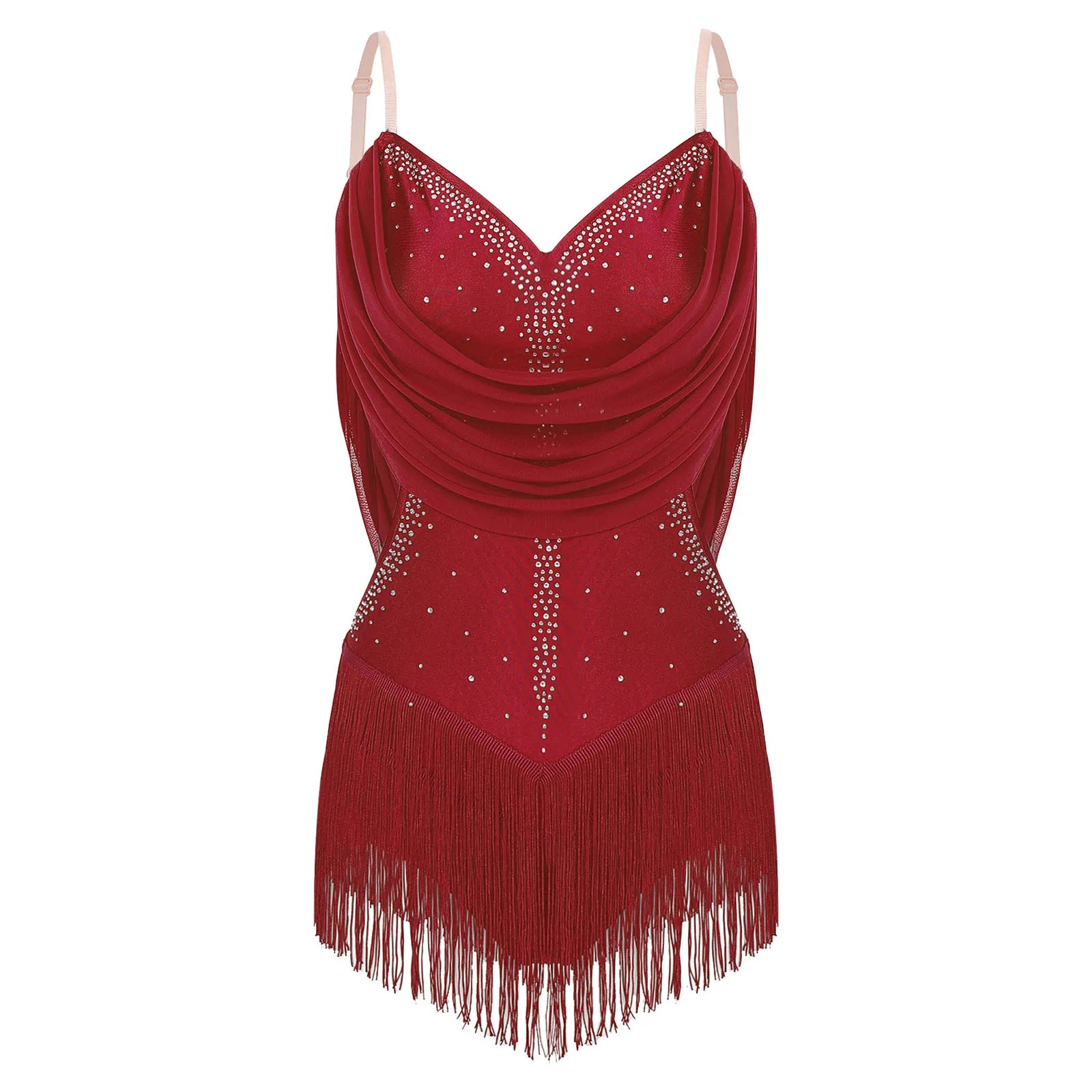 👑 QUEEN FRINGE — BODY DANSE FRANGES DRAPÉ COCKTAIL