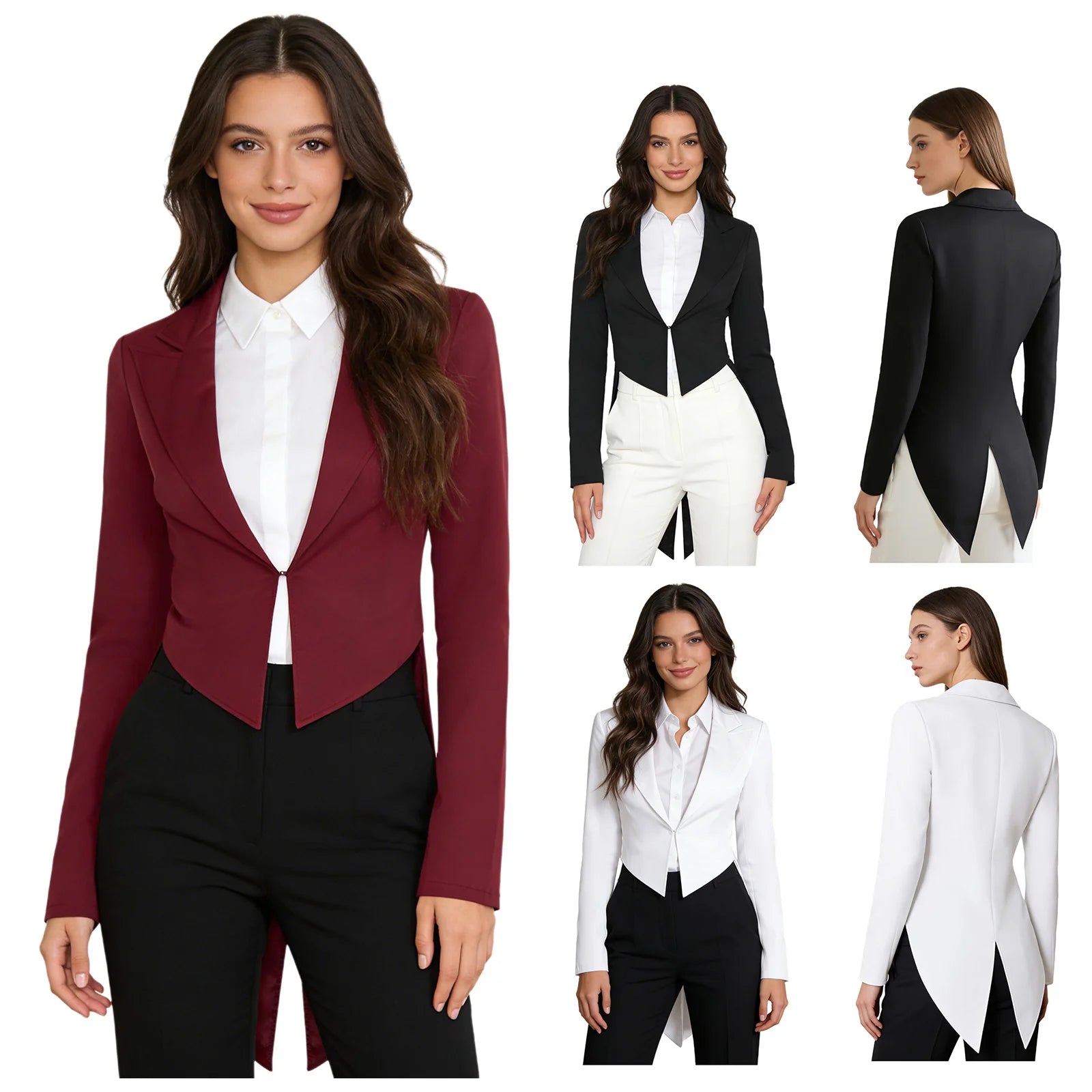 👑 QUEEN TUXEDO — BLAZER QUEUE-DE-PIE SIGNATURE