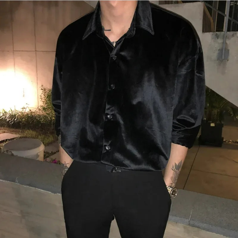 👑 KING CHEMISE CASUAL LUXE — MANCHES LONGUES RUNWAY EDITION