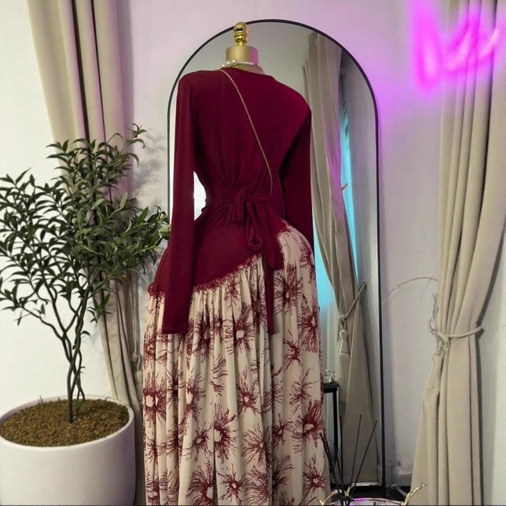 👑 Queen Maxi Dress – Imprimé Signature | Runway Edition
