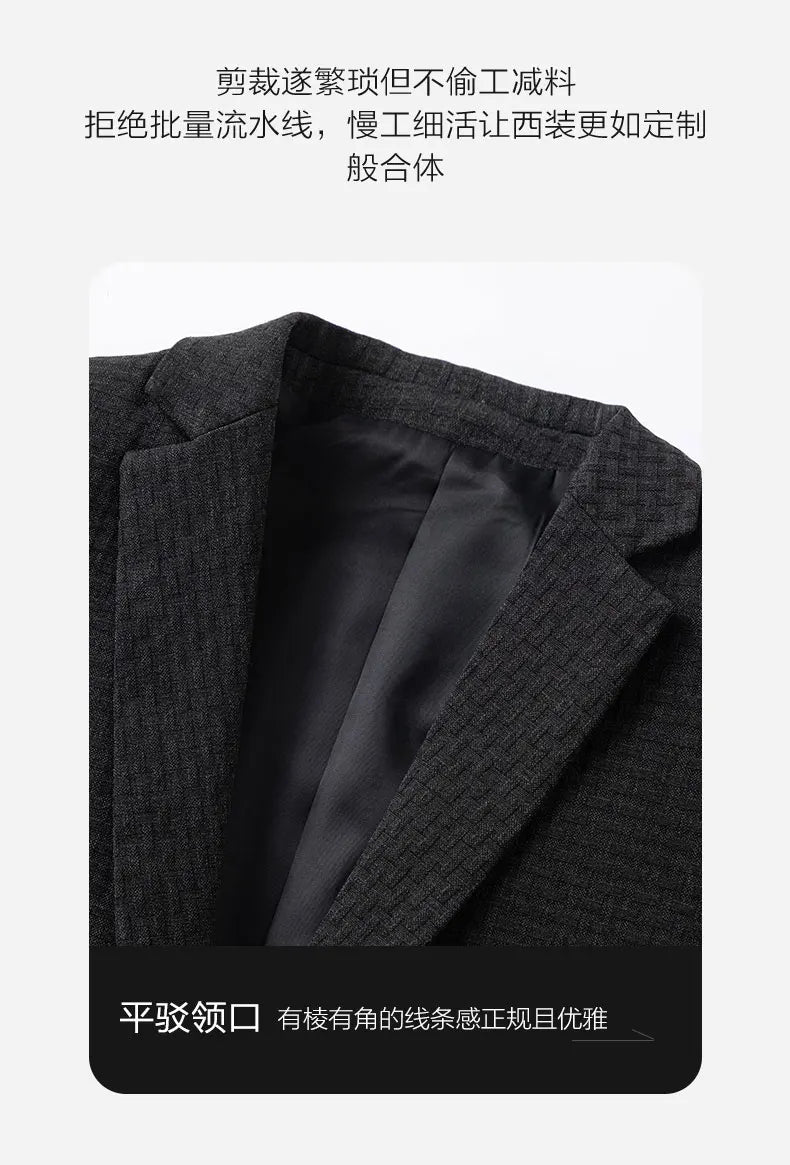 👑 KING TAILORED BLAZER — VESTE HOMME ÉLÉGANTE COUPE AJUSTÉE