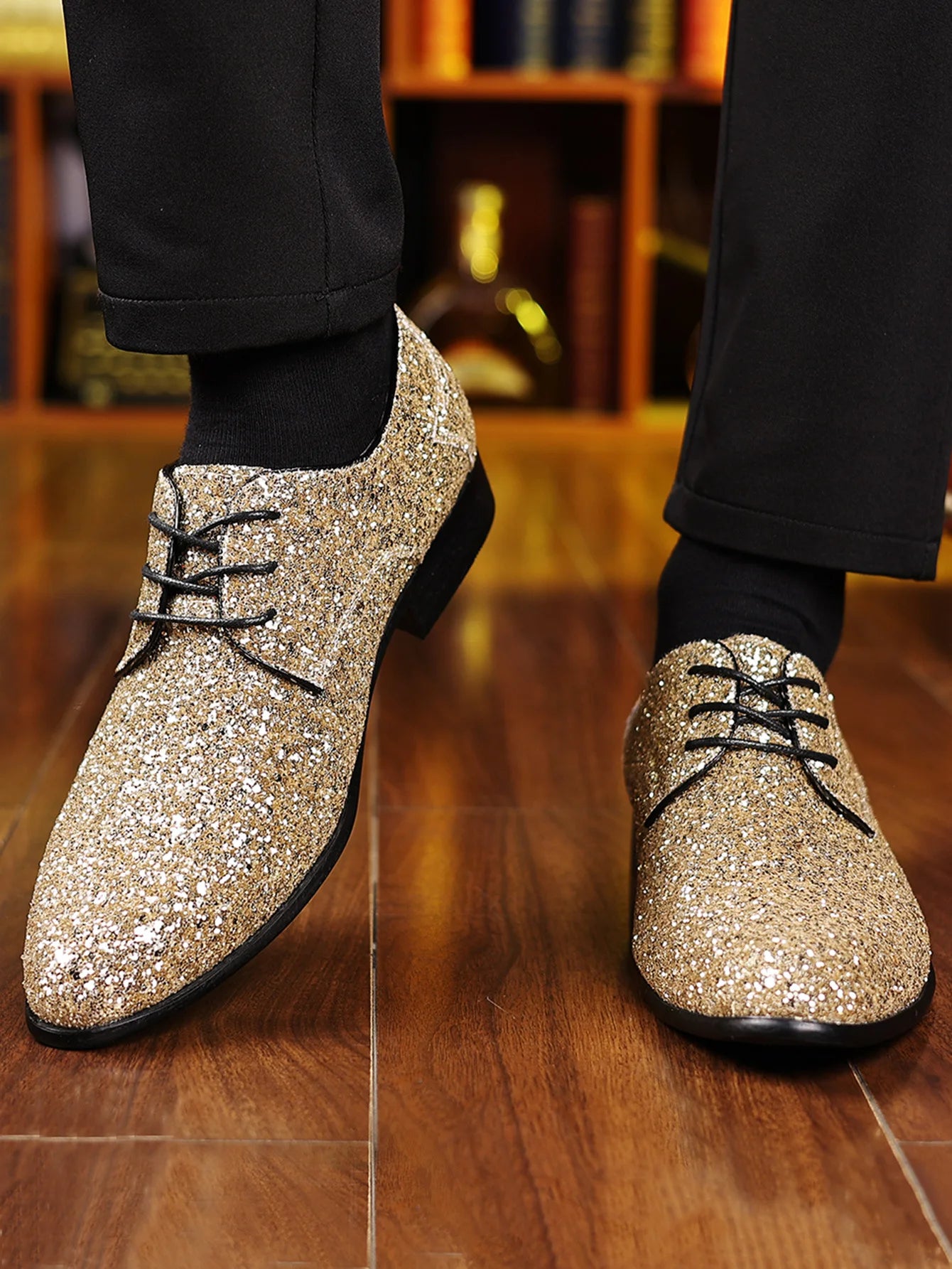👑 Royal Sequins Or & Argent – Oxford Mariage