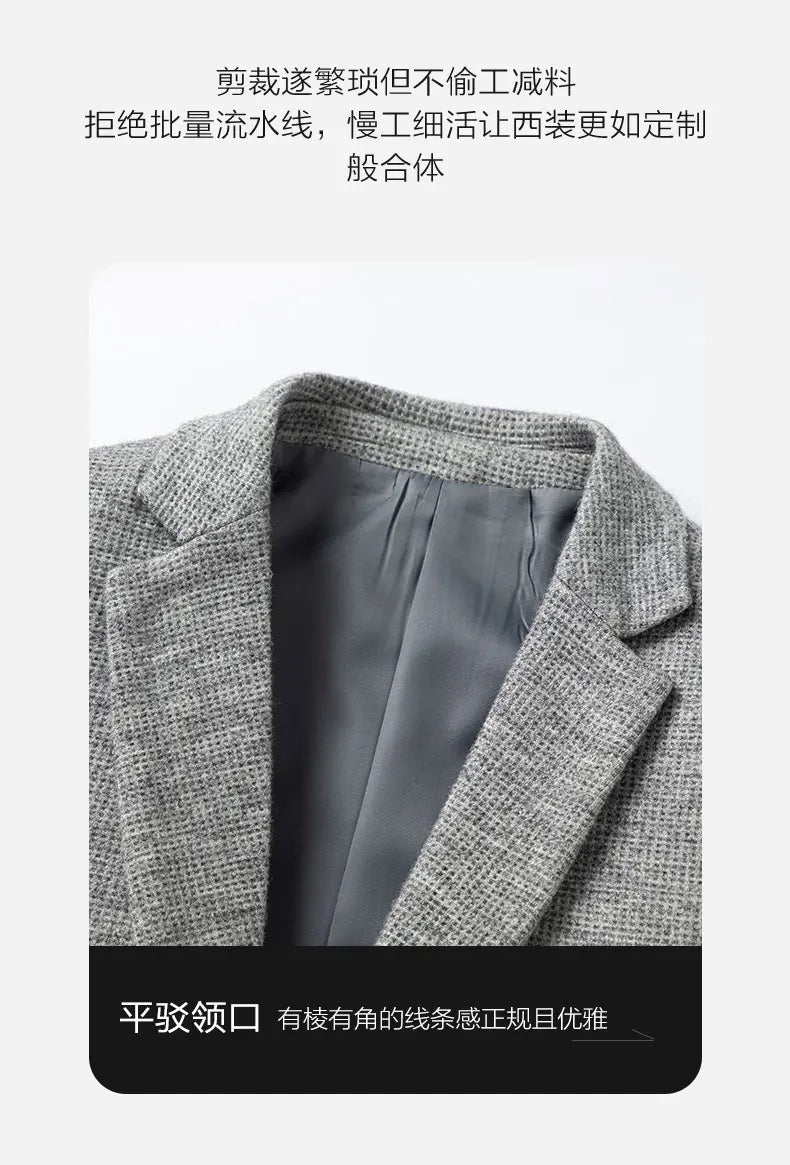 👑 KING TAILORED BLAZER — VESTE HOMME ÉLÉGANTE COUPE AJUSTÉE