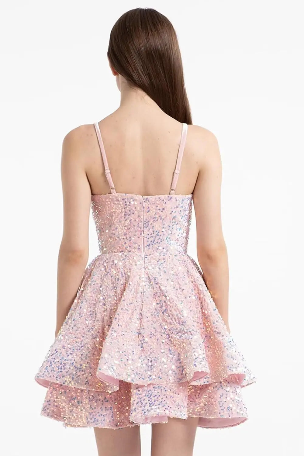 👑 QUEEN SEQUINS COL V — ROBE PROM SIGNATURE RUNWAY EDITION
