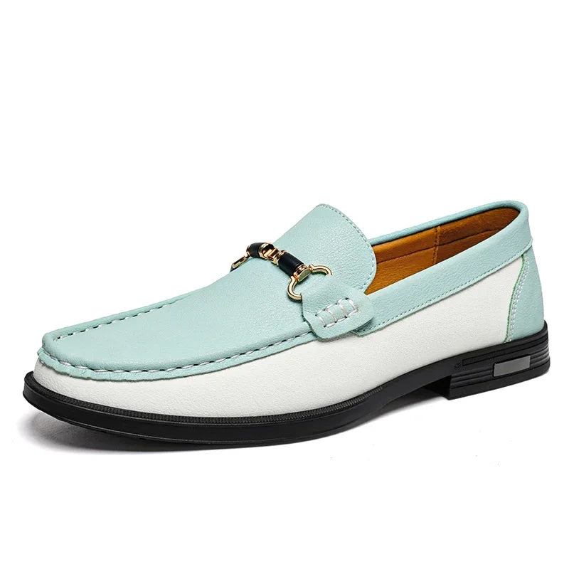 👑 King Loafer Boucle – Mocassin Cuir Premium