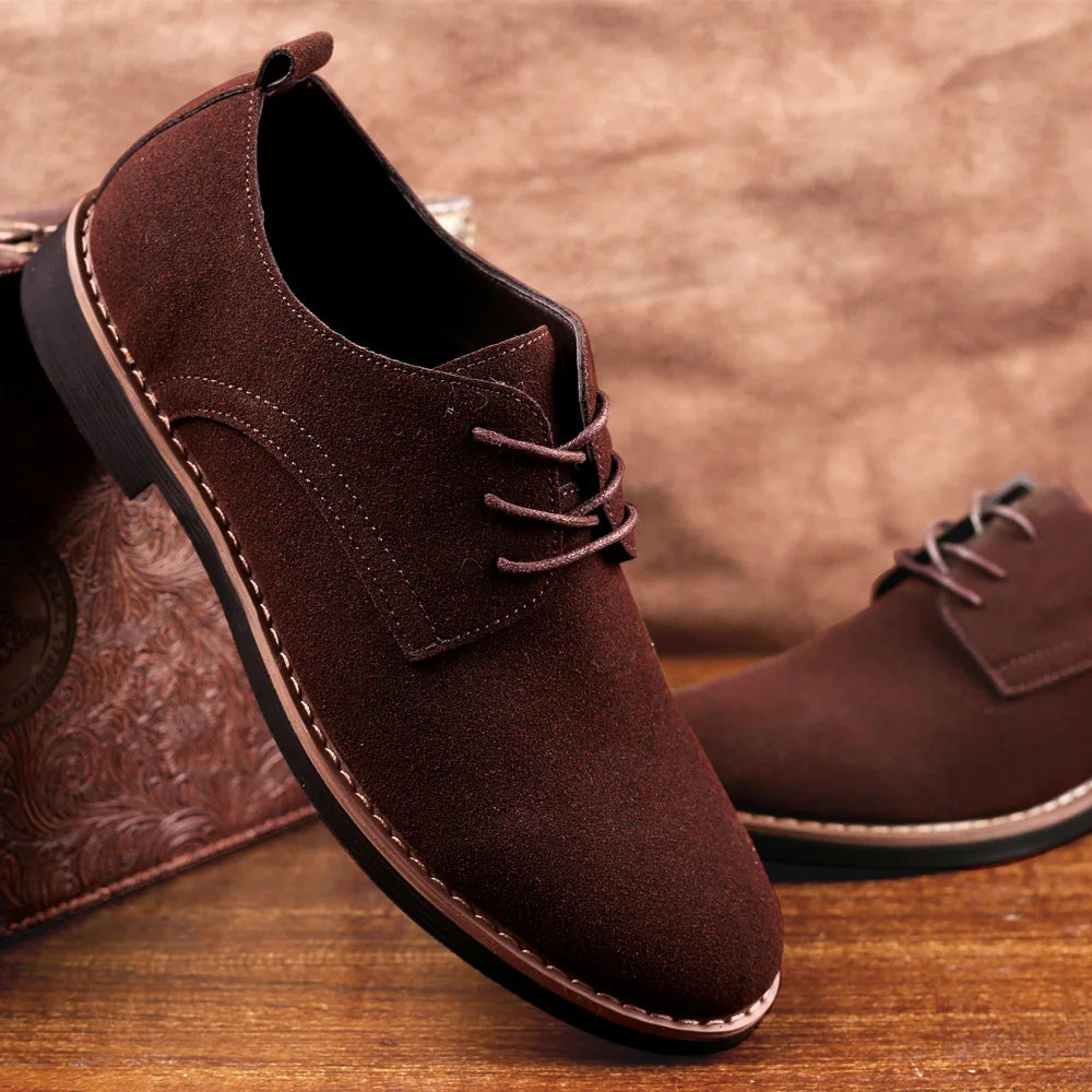 👑 Royal Oxford Suede – Grande Taille Disponible