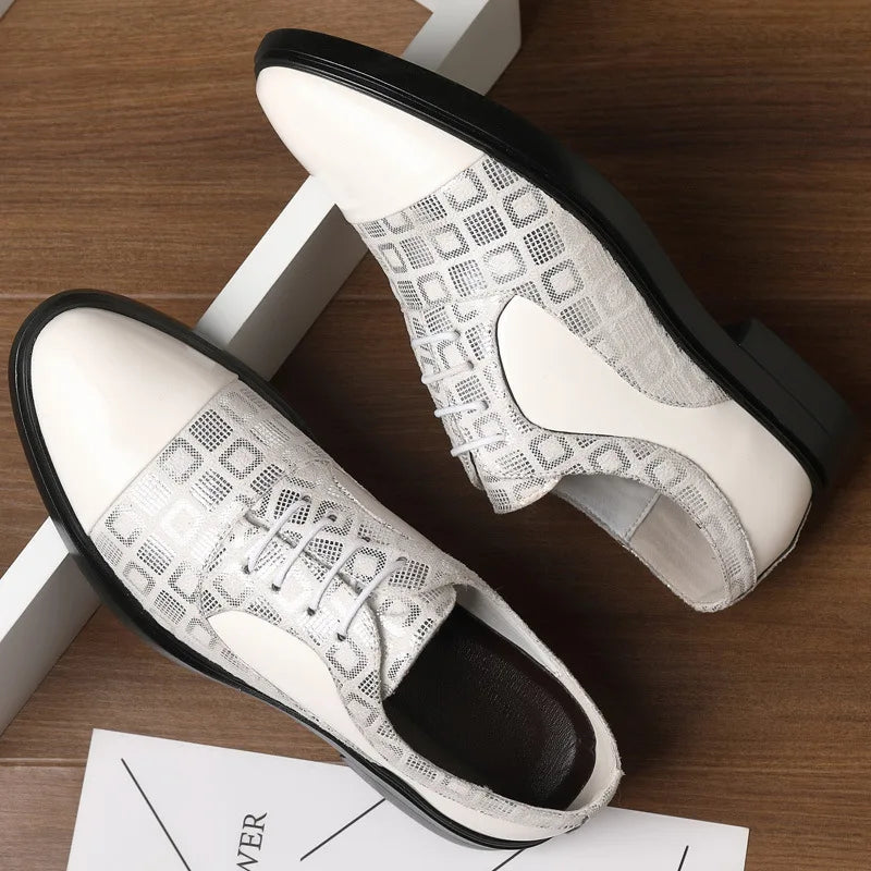 👑 Royal Business PU – Chaussure Costume Formelle
