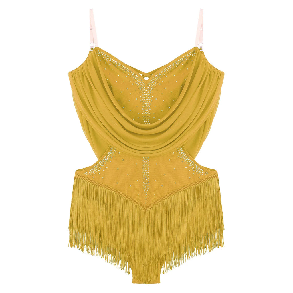 👑 QUEEN FRINGE — BODY DANSE FRANGES DRAPÉ COCKTAIL