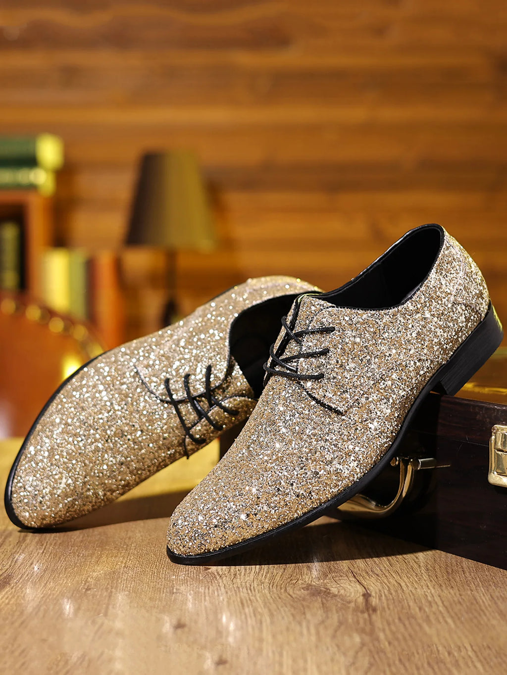 👑 Royal Sequins Or & Argent – Oxford Mariage