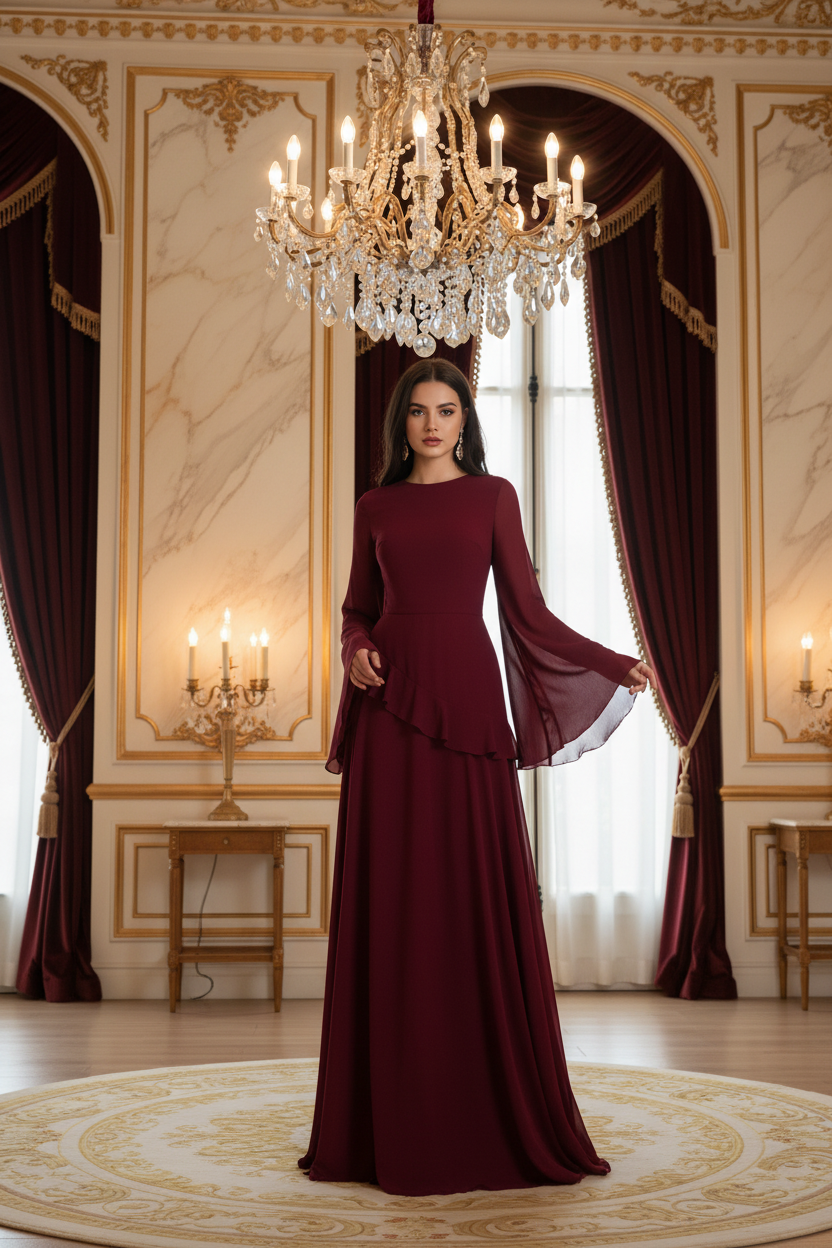 👑 QUEEN VOLANTS — ROBE FLUIDE SIGNATURE RUNWAY EDITION
