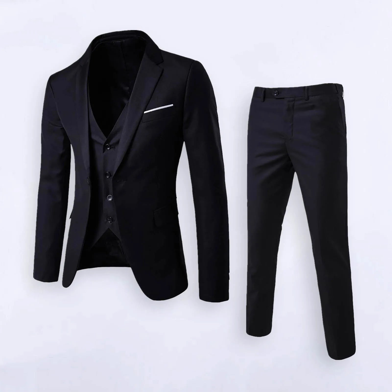 👑 KING SLIM SUIT — COSTUME 2 PIÈCES HOMME SLIM BUSINESS