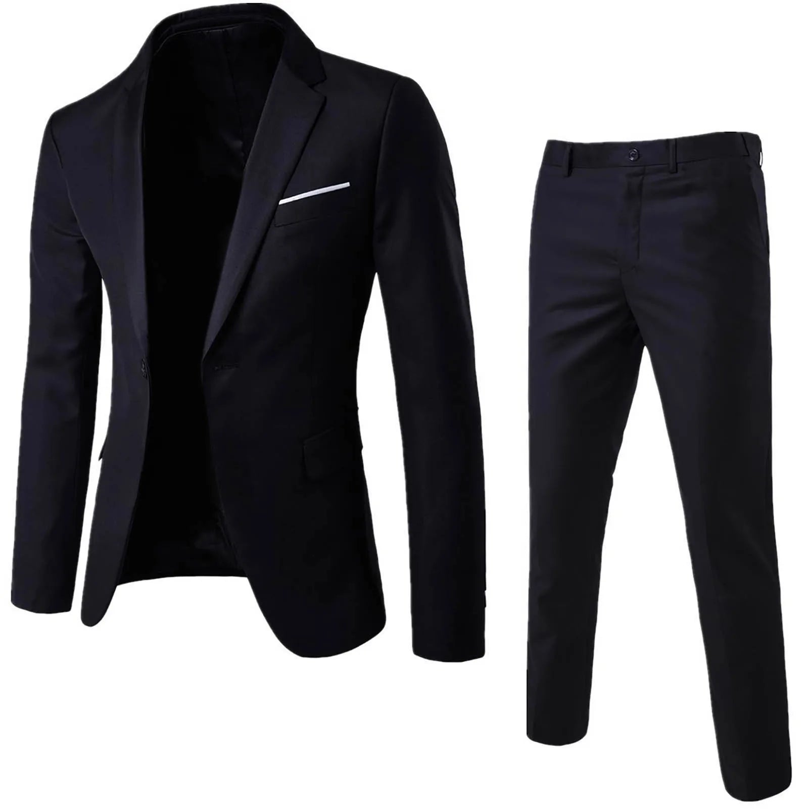 👑 KING SLIM SUIT — COSTUME 2 PIÈCES HOMME SLIM BUSINESS