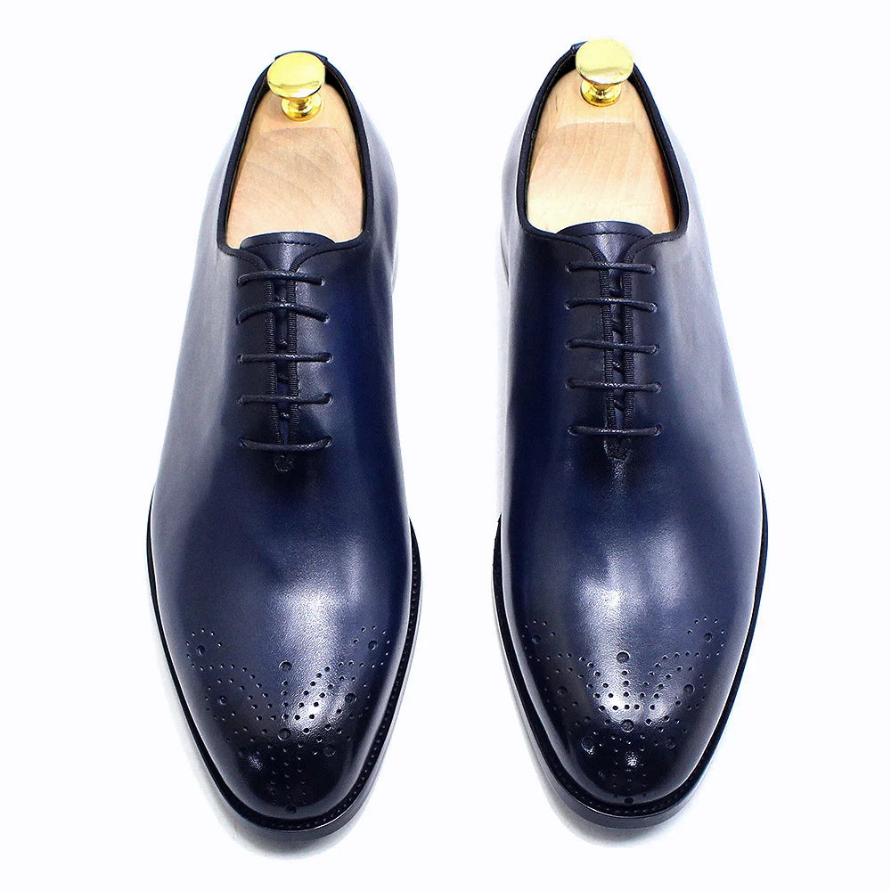 👑 Royal Oxford Artisan – Cuir Italien