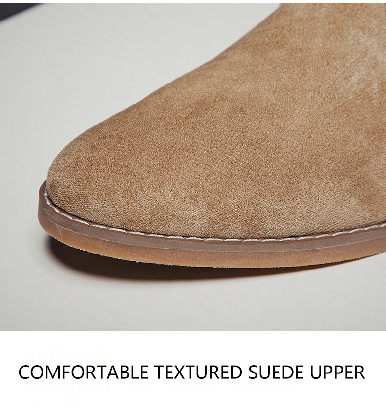 👑 King Derby Suede – Grande Taille Business