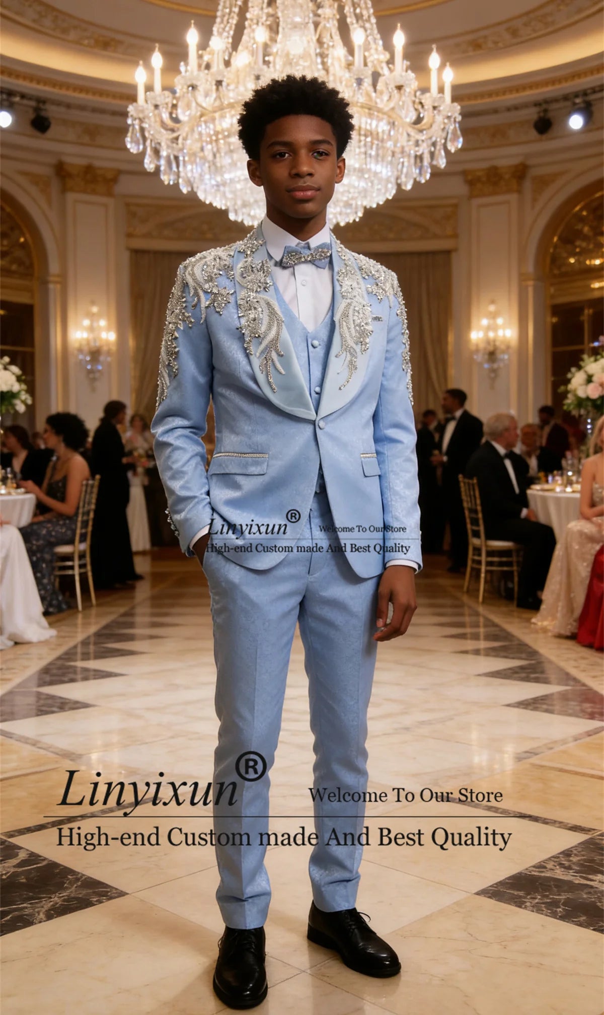 👑 KING CEREMONY SUIT — TROIS PIÈCES MARIAGE SIGNATURE