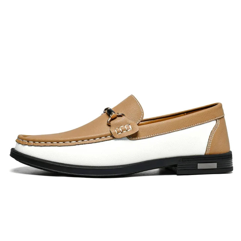 👑 King Loafer Boucle – Mocassin Cuir Premium