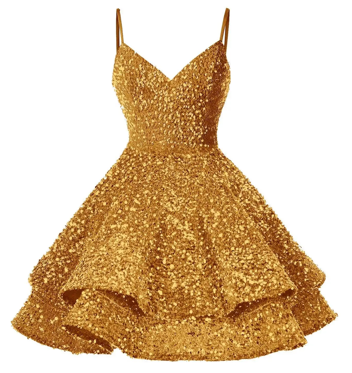 👑 QUEEN SEQUINS COL V — ROBE PROM SIGNATURE RUNWAY EDITION