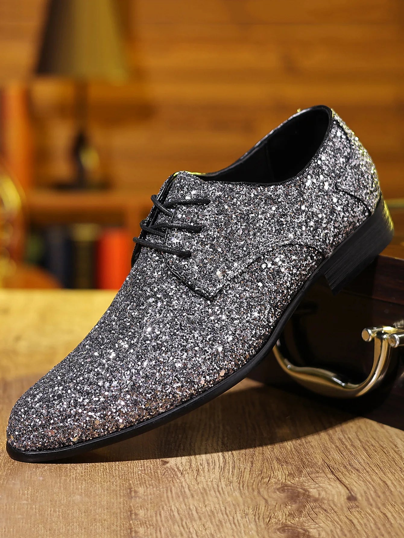 👑 Royal Sequins Or & Argent – Oxford Mariage