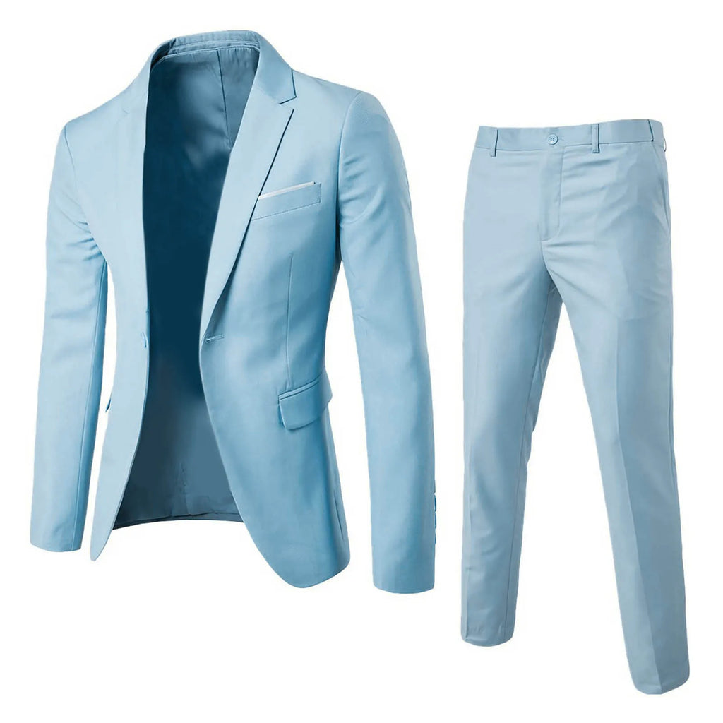 👑 KING SLIM SUIT — COSTUME 2 PIÈCES HOMME SLIM BUSINESS
