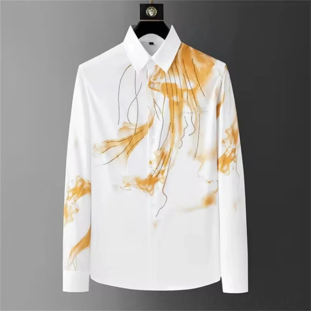 👑 KING CHEMISE IMPRIMÉE — URBAN SIGNATURE RUNWAY EDITION