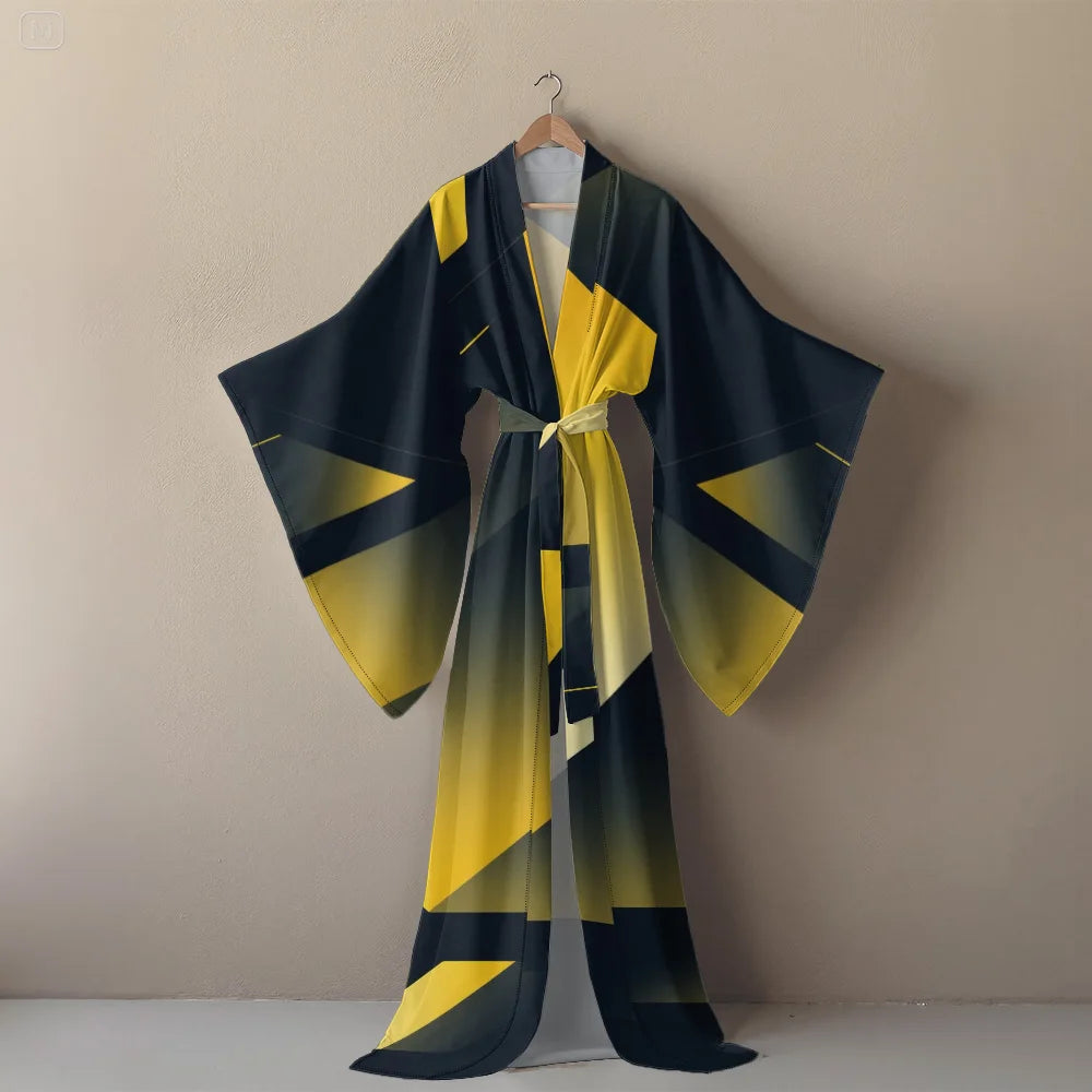 👑 Queen Kimono Boho – Robe Vacances Luxe