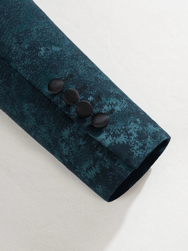 👑 KING TUXEDO CRISTAUX — 3 PIÈCES PRESTIGE SUR MESURE